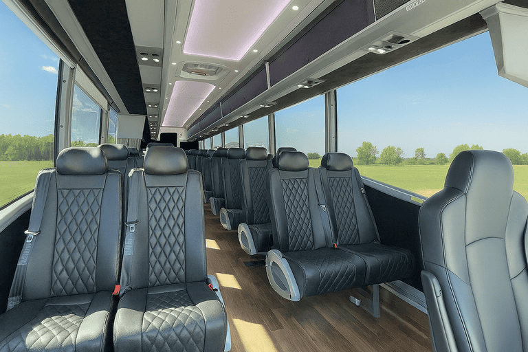 coach bus in Lancaster