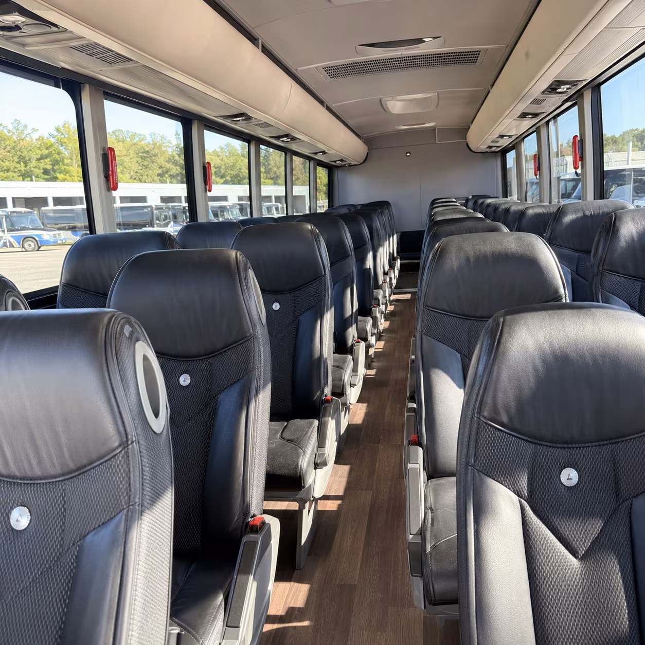 charter bus rentals for edwards air force base personnel and contractors