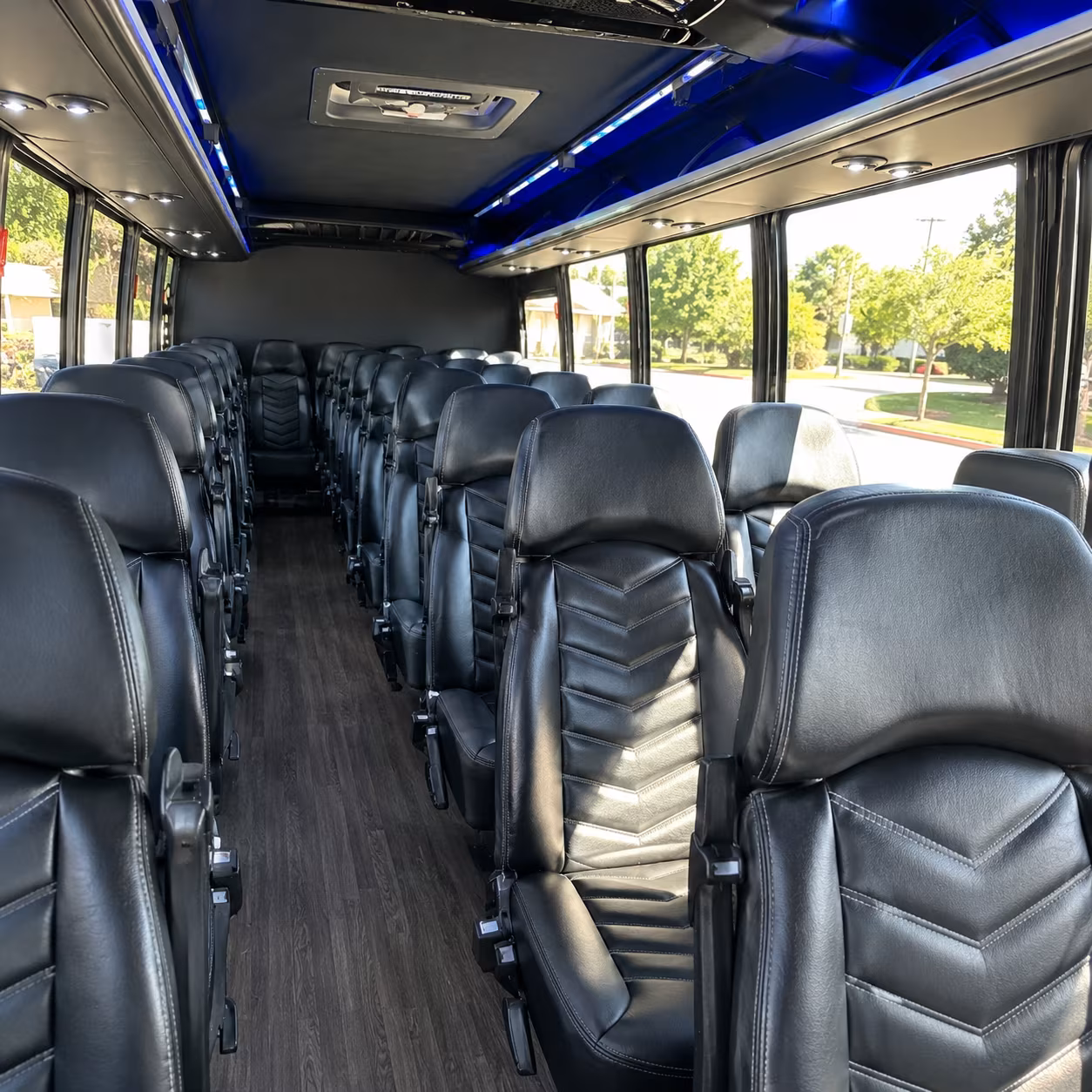 does the date or day of the week change what a bus rental costs in lancaster