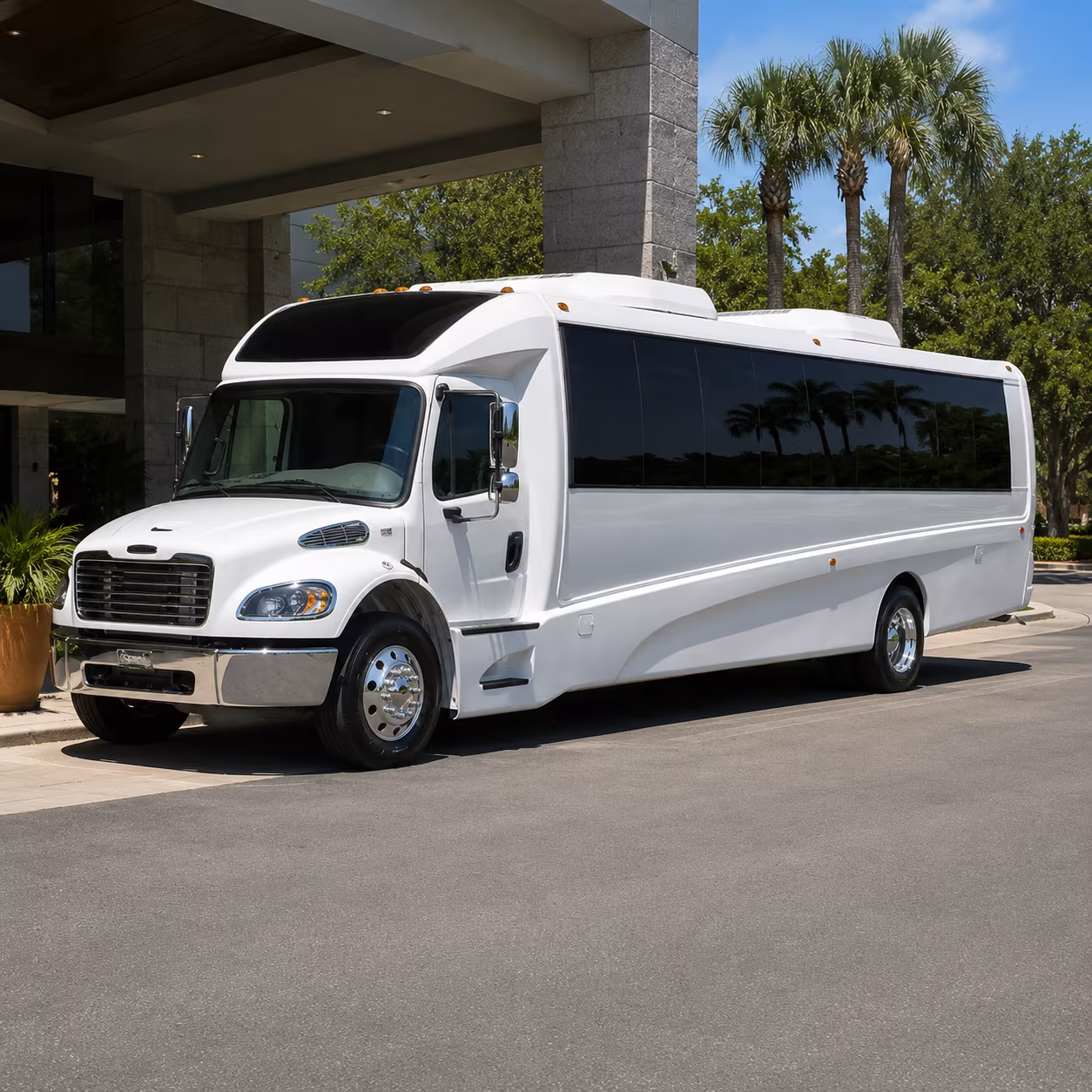 group buses for lancaster faith based outreach and volunteer events