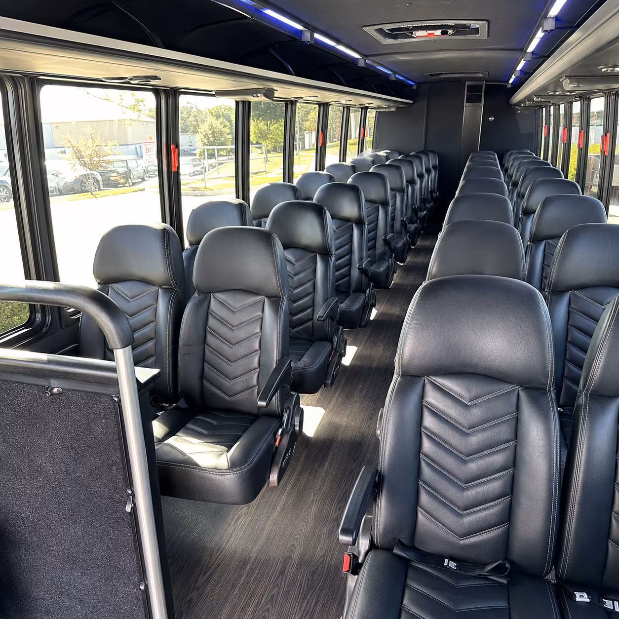 lancaster employee transportation onboard seating