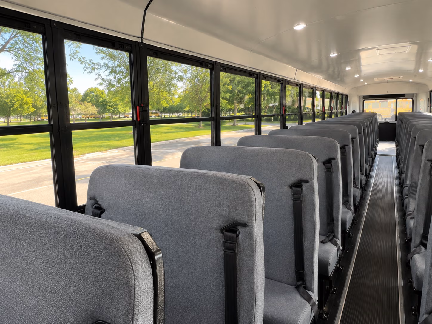 lancaster school bus interior