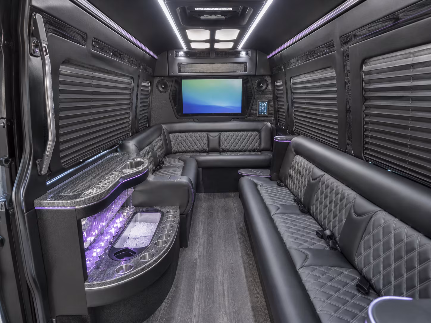 lancaster sprinter limousine interior