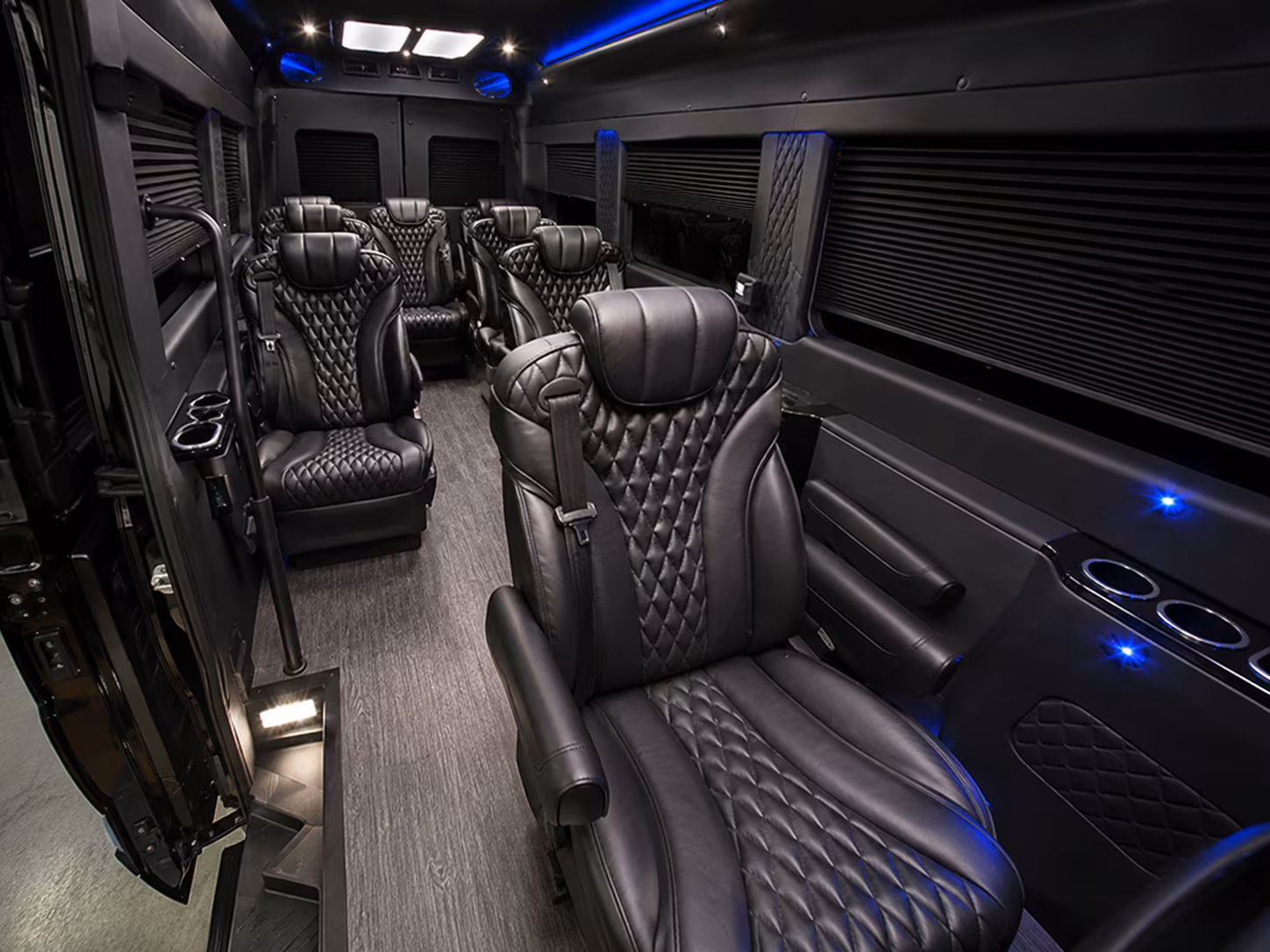 lancaster sprinter van with driver interior