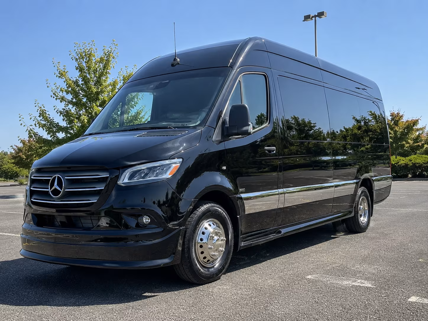 lancaster sprinter van with driver