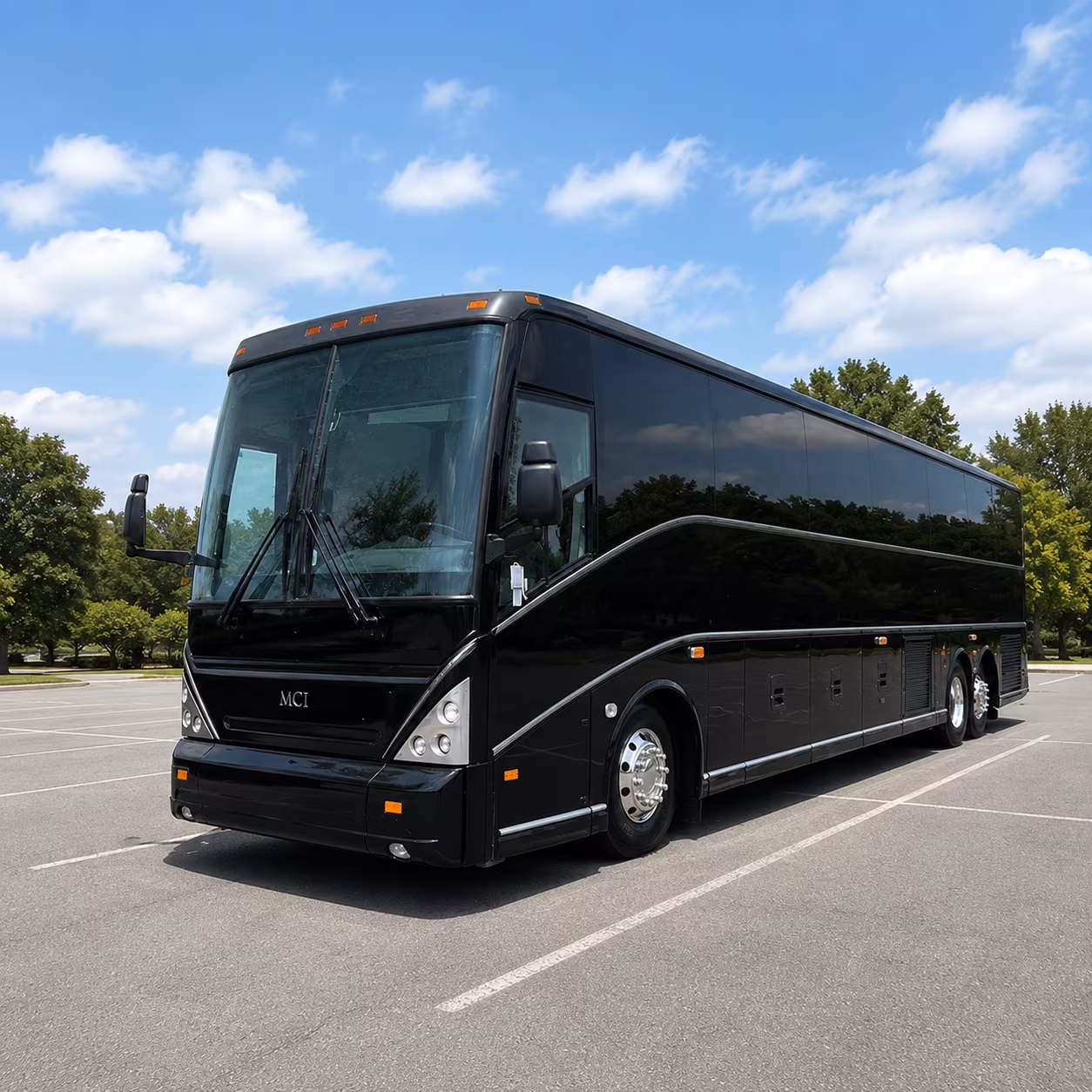 shuttle buses for air force plant 42 and aerospace contractor teams