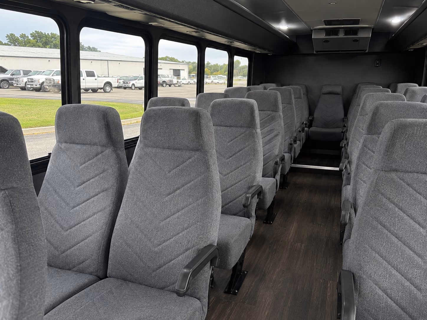 shuttle buses for lancaster wedding guests between hotels and venues